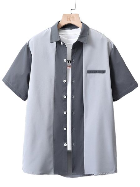 

men two tone shirt without tee b2rw#, White;black
