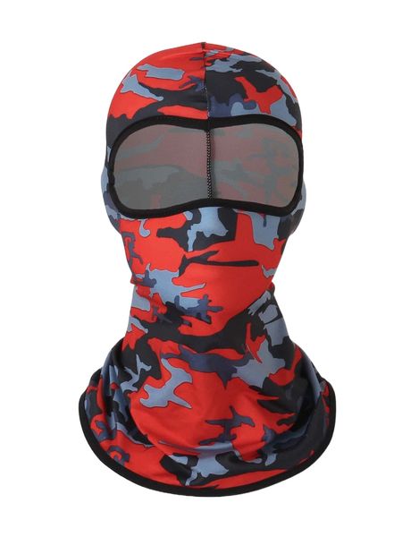 

camo face & neck gaiter p0t8#, Gray