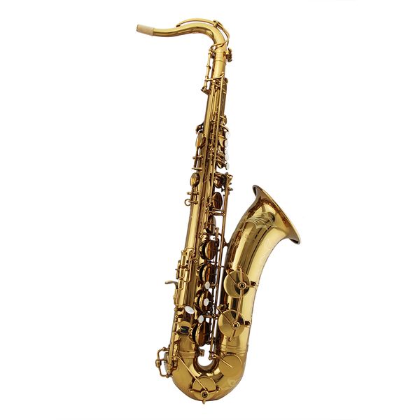 

professional use dark gold lacquer tenor saxophone