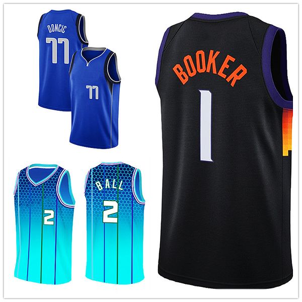 

basketball jersey jayson 2 lamelo ball jersey white booker mens custom shirt outdoor jerseys, Black;red