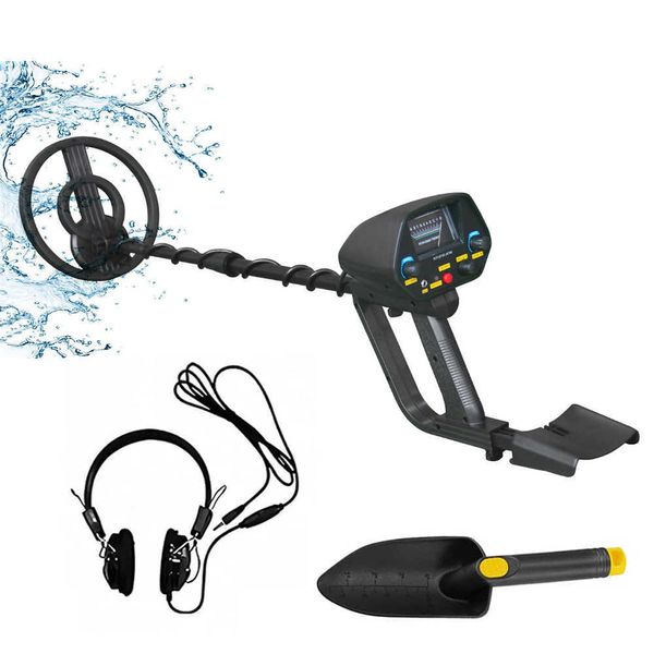 MD-4080 Metal Detector sotterraneo Rilevatore d'oro ad alta sensibilità MD4080 con bobina impermeabile All Metal Disc Mode Pinpoint