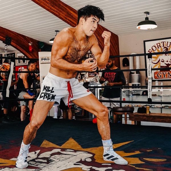 

shorts men's sports mesh quick drying training three-point pants muscle fitness basketball tide pants g3ha#, White;black