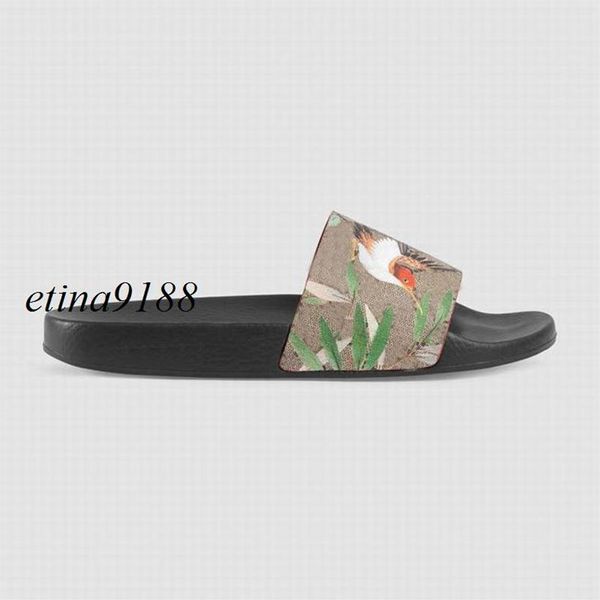 

2018 mens and womens fashion tian bird flower butterfly flower slide sandals with rubber sole boys girls size euro34-45210b, Black