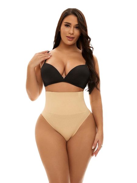 

high waisted shapewear panty l1tq#, Black;red