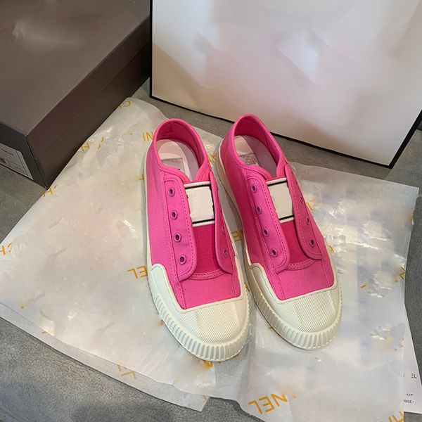 

designer women pink green running shoes lace up round toe sneakers autumn classic cloth white rubber sole canvas shoes wamen casual breathab