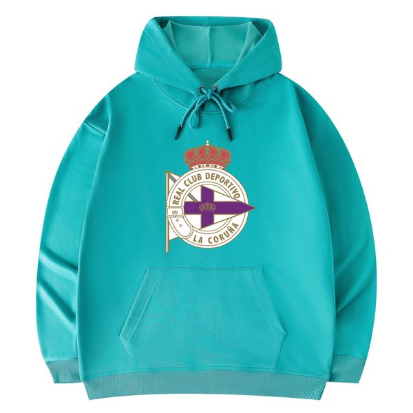 

la coruna soccer hoodies outdoor jackets men tracksuits sweater sports winter mens hooded football training jacket tracksuit sweatshirts pul, Blue;black