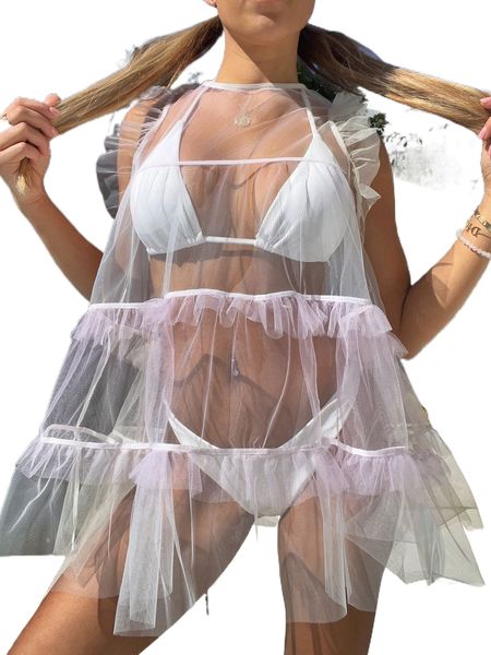 

plain triangle high cut bikini swimsuit & cover up p5ev#, White;black