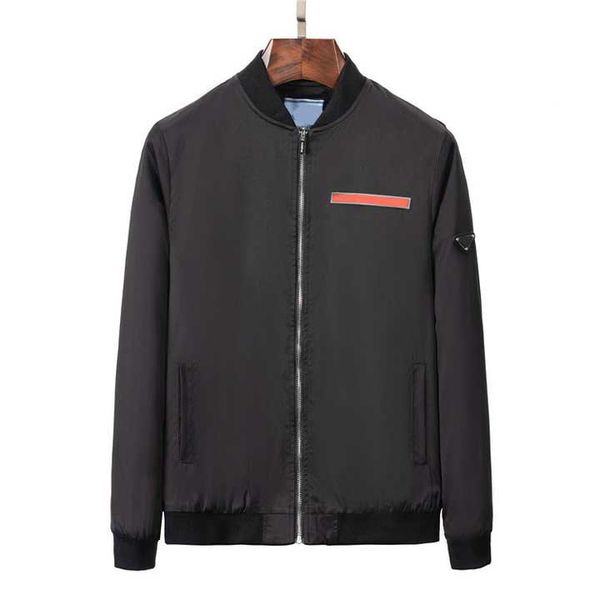 

senior designer men's jacket europe and america 22ss mens spring autumn motorcycle zipper long-sleeved hoodies fashion p1, Black;brown