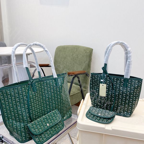 2022 SS Tote Bag Designer Houndstooth Sagns Большой емкость открытые покупки. Случайные знаменитые знаменитые сумочки покупателя классные два размера гм мешки