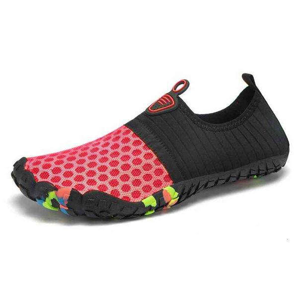 

outdoor five finger wading upstream shoes amphibious soft sole beach swimming cover foot, Black
