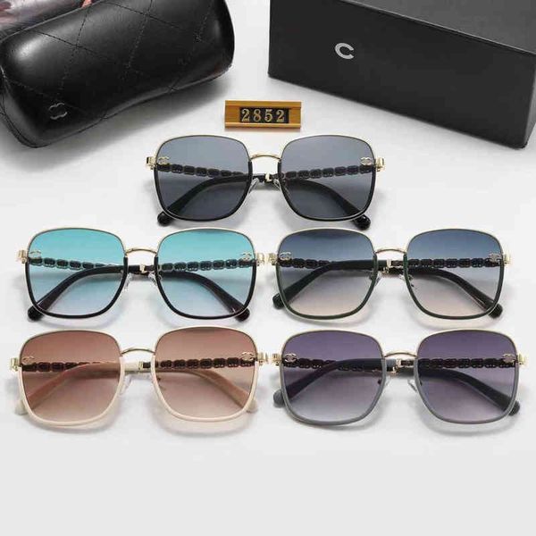 

designer channel sunglasses for women mens luxurious fashion female anti uv face fashionable vintage baseball sport new glasses, White;black