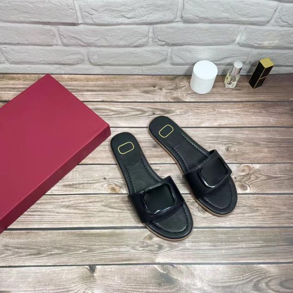 

2022 clearance sale woman slipper fashion lady sandals ob91 beach thick bottom sell well slippers platform alphabet rubber slides by shoe, Black