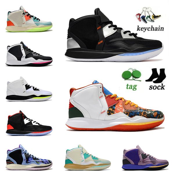 

fashion 2022 og kyries 8 jumpman mens 8s basketball shoes size 12 cny keep sue fresh fire and ice aluminum purple black gold outdoor designe