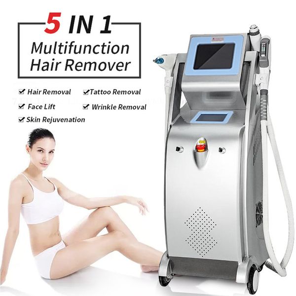 

ipl vascular veins removal machines laser varicose spider vein treatment 3 handles opt hr nd yag tattoo remover equipment