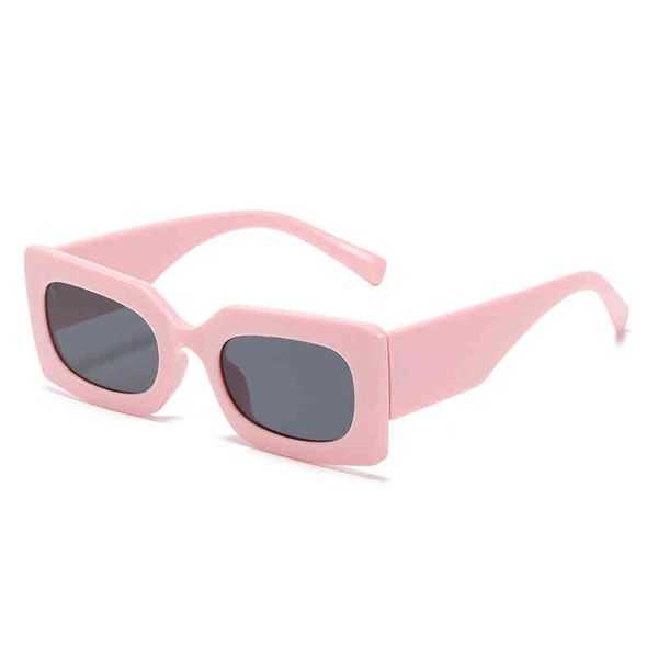 

2021 new box sunglass fashion candy color glass personality net red ins sunglass women, White;black