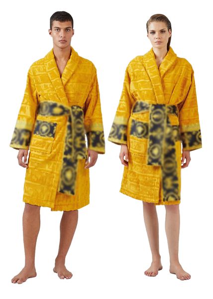 24 unissex BR Sleepwear Men Warm Men Home Mens Tamanho da marca Brand Jacketstop One Kimono Robe Cotton Robes Classic Robes Bath Robes Bathrobe Women S and Wear