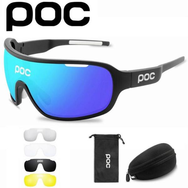 

new uv400 cycling riding sunglasses polarised glasses poc crave 5 lenses303z, White;black