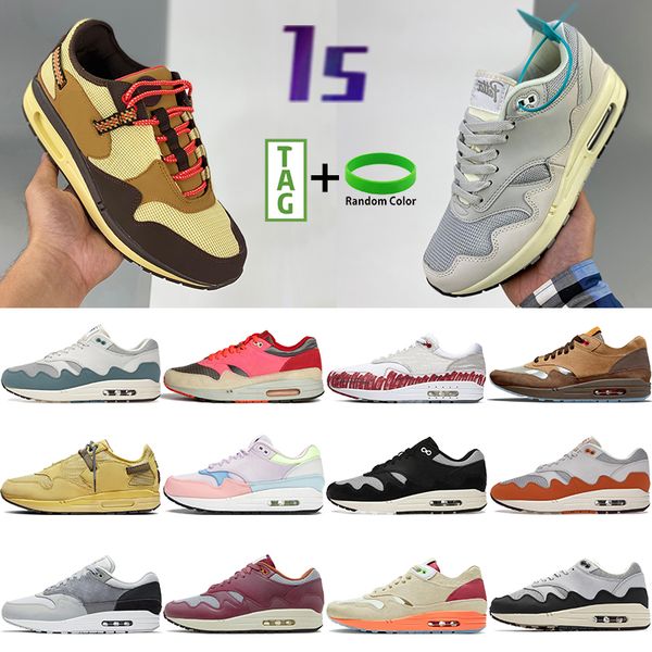

sneakers 1 1s running shoes cactus baroque brown patta waves black monarch beige grey tinker sketch sports red men women trainers