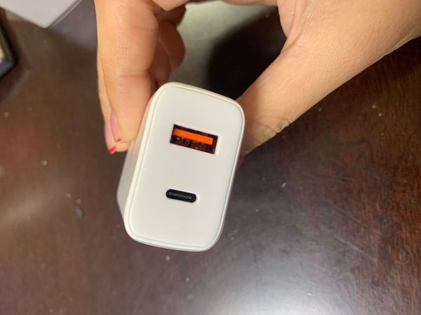 

pd charger a+c usb type c wall adapterxs max xr 13 fast charging samsung lg 3a universal two port
