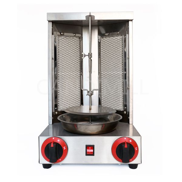 Equipamento de processamento de alimentos Comercial Automatic Rotary Gas Grill Machine fabrica