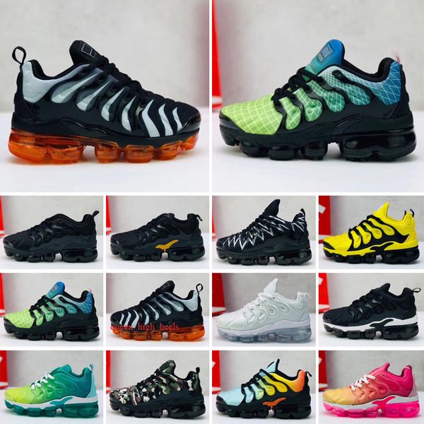 

tn kids shoes sandals triple black infant sneakers rainbow children sports 25-35