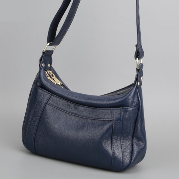 

totes women one shoulder shopping bag big high-capacity genuine leather material wholesale fashion bags mom handbag tote black blue splicing