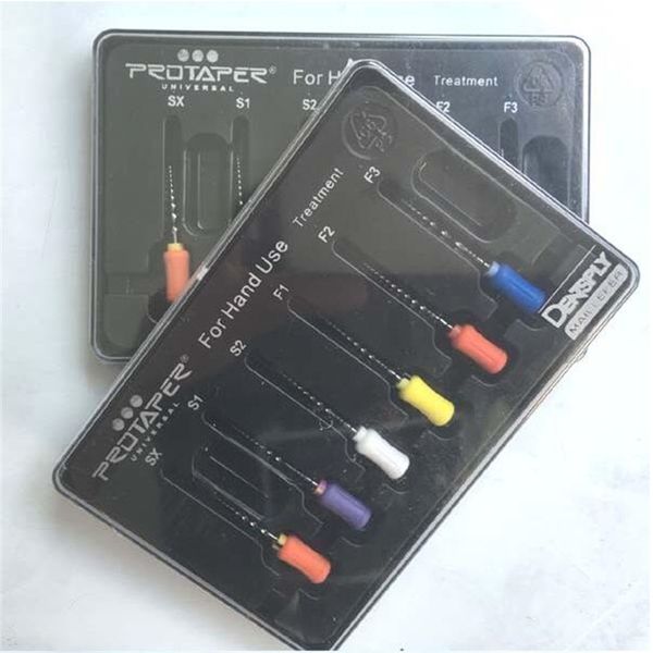 

oral hygiene dental endodontic hand file dental root canal instruments sx/s1/s2/f1/f2/f3 densply endo protaper