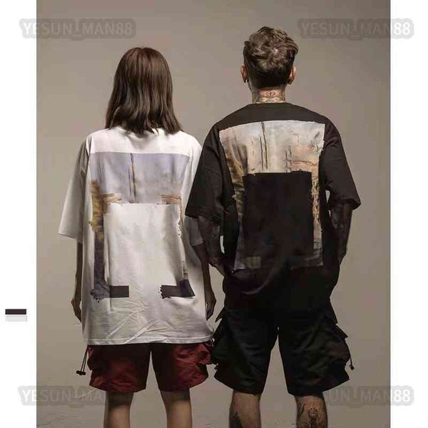 

designer luxury summer offs classic arrow graffiti printed t shirt fashion mens and womens couple short sleeves white black high street tees