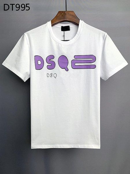 

dsq icon gyb men's t-shirts designer print letter men tees paris cotton polos man women clothing fashion dsquare 2 dsquareds dsq2s dsqs, White;black