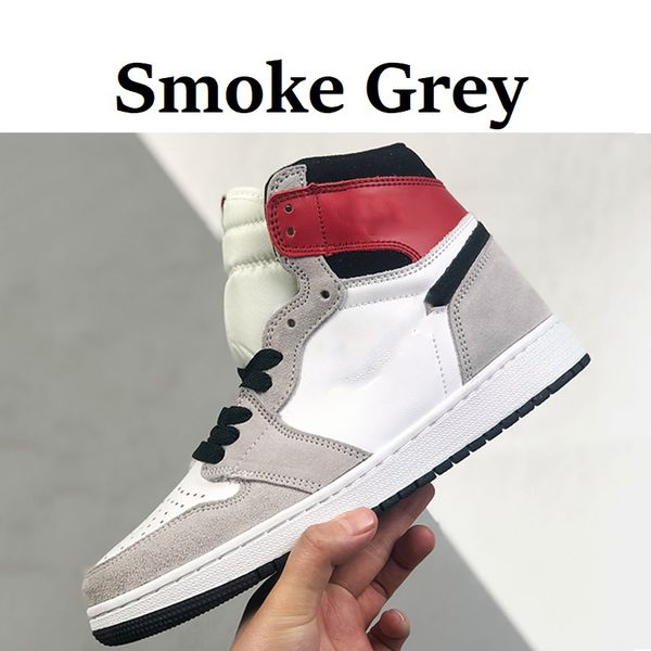 

smoke grey jumpman 1 1s high og stage haze basketball shoes a1lkss075 shadow unc twist men women sneakers trainers size us 13.5