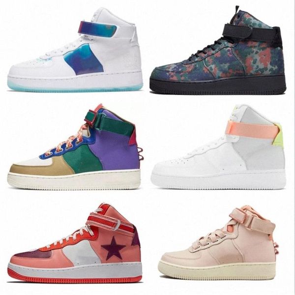 

2021 airforce 1 high men women winter sportwear sports shoes couple leather classics skate waterproof running sneaker eur38-45 n4w204z, Black