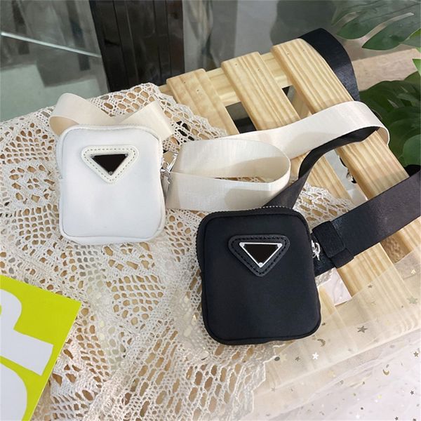 

20pcs/dhl/ups/fedex waterproof nylon sports waist bag purses money belt bum pouch square fanny pack camping running hiking zip bag small cro, Black