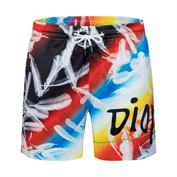 

2022 mens shorts designer for men swim short quick drying printing swimwear 2021 summer board beach pants casual man gym boxer shorts size #, White;black