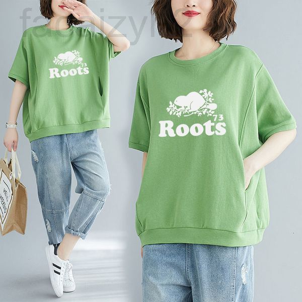 

women's t-shirt designer [nutria]women's wear plus loose large size cover meat thin round neck age reducing women's short sle, White