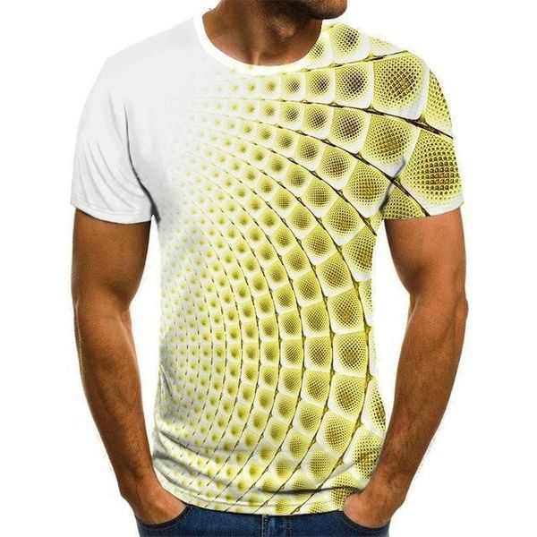 

summer multiple colour 3d graphics print t shirt male personalized fashion streetwear casual shirt 49gfz, White;black