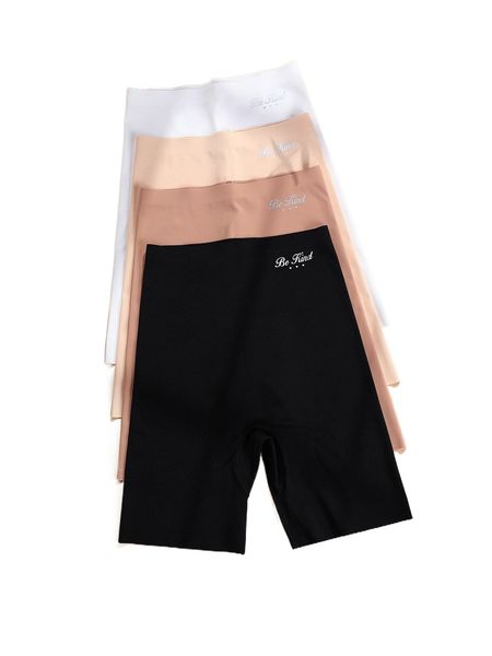 

4pack no show panty q8zm#, Black;red