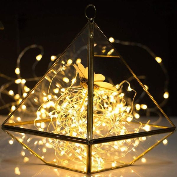 Strings LED String Light With Battery Box Set Diy 10 Operado Fada Decorativa para Endo Party Decoração