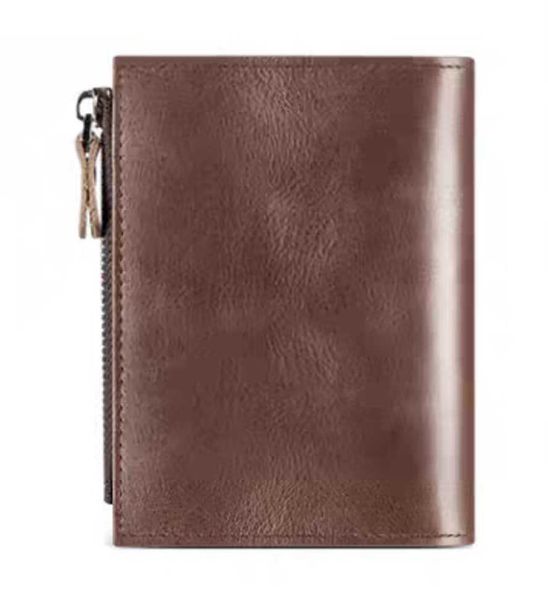 

haveluxury cow leather small holder wallets 12.5x9.5x2.5cm tb 05044 standard fashion card holder money bag pouch coin wallet, Brown;gray