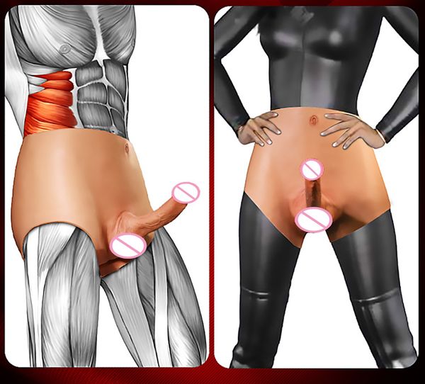 Полые/твердые силиконовые реалистичные брюки для фаллоимитации для мужчин Супер мягкие женщины -мастурбатор Страпон Сексуальные игрушки для лесбийских женщин