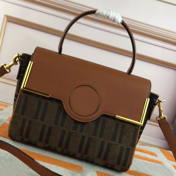 

characters badge handbag women tote crossbody bags flap hand bag purse genuine leather shoulder bag wallets classic letter hardware printing
