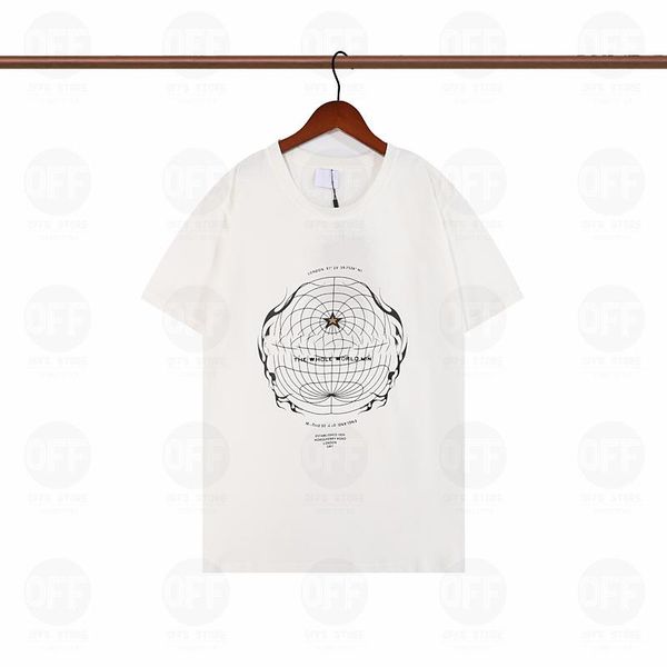 

2022 fashion t shirts mens women designers ob28 t-shirts tees apparel man s casual chest letter shirt luxurys clothing sleeve bur clothes, White