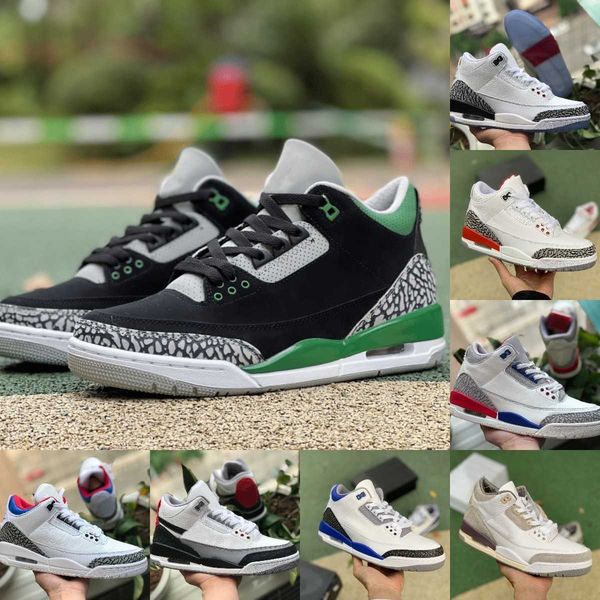 

jumpman racer blue 3 3s basketball shoes mens cool grey a ma maniere fire red unc fragment knicks throw line denim red black cement