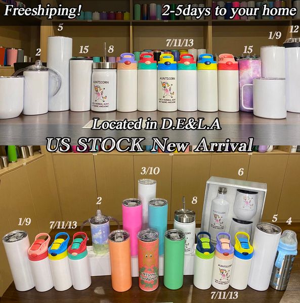 

local warehouse sublimation tumbler 15 20 30oz straight skinny glow in dark cups sippy cup handle mug press bullet tumblers double-wall stai