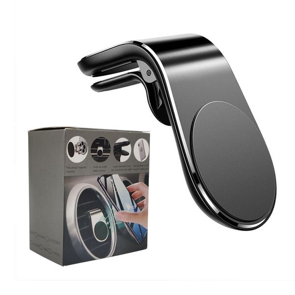 Clip magnetica per supporto telefono per presa d'aria per auto per iPhone 15 14 13 Pro Max Samsung Smartphone Android
