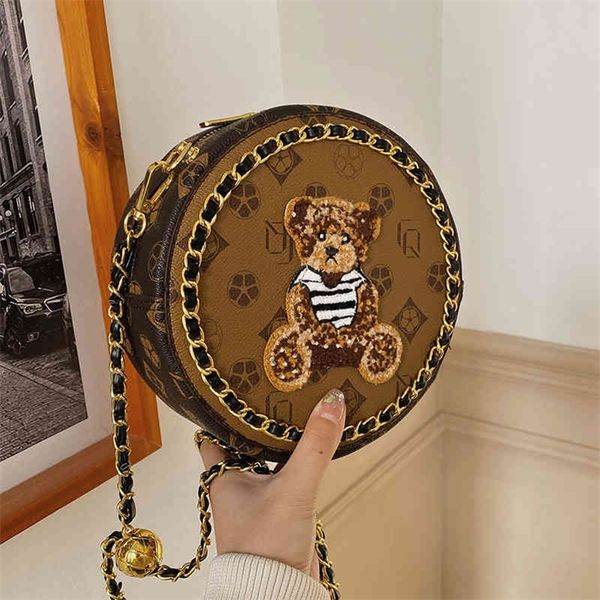 

68% off bag bag women's new fashion texture single shoulder korean version versatile round cake messenger