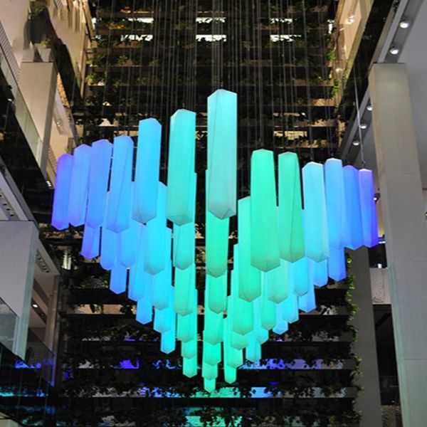 Altro Illuminazione per esterni Grande centro commerciale El Lobby Decorazione Programmazione Lampadario Reparto vendite Sand Table Edificio per uffici Progetto Cu