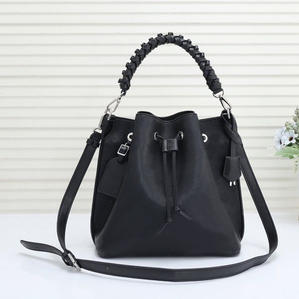 

luxurys designers bag bucket handbags purses drawstring women tote brand letter genuine leather bags bucket beige crossbody luxury designer