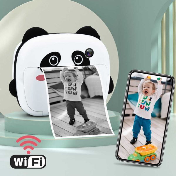 Kinder Instant Thermopapier Druckkamera Spielzeug WIFI Digitalfoto 1080P HD Video Kind Geburtsgeschenk