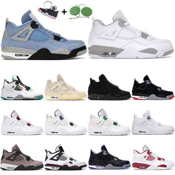 

basketball shoes men 4s 4 white oreo black cat pure money cool grey royalty university red union guava lemon venom thunder mens trainers