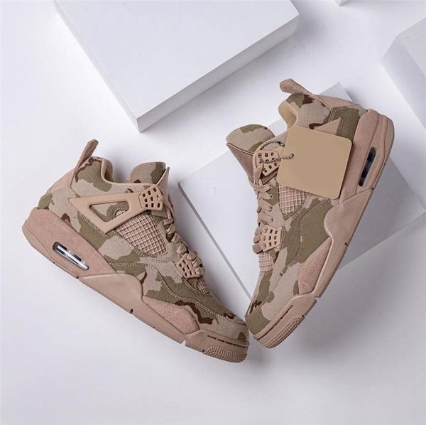 

2021 release aleali may x 4 camo veterans day pe shoes men women off brown green camouflage red thunder 4s black cat white outdoor sports sn